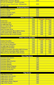 Meals And Reels menu 2