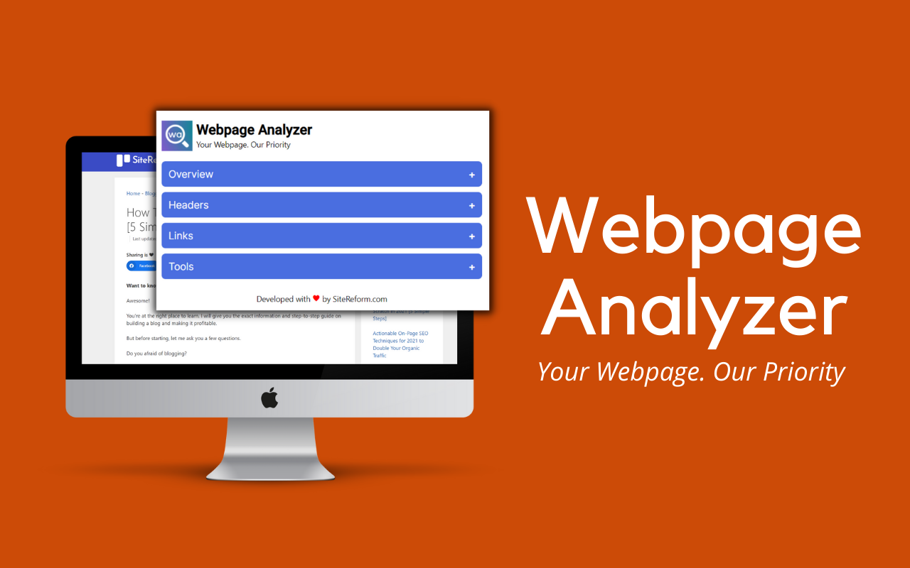 Webpage Analyzer - SEO Tool Preview image 2