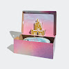 tripleplatforum disney blue / pink tint / gold metallic