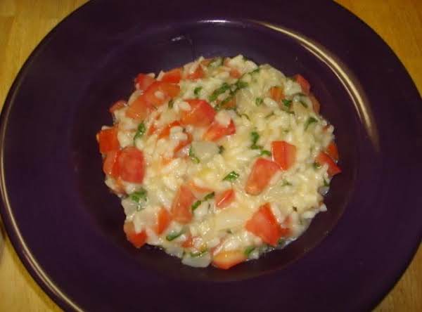 Tomato Basil Risotto_image