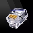 Hạt Điện Thoại 6 Chân Rj12 (Bằng Đồng)100 Hạt