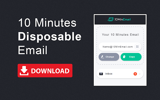 10 Minutes Email - 10 min disposable email