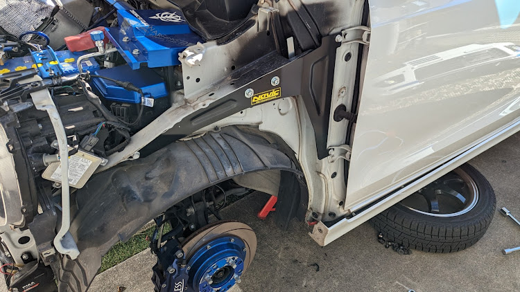 アルト ターボRSのナビック・ガッチリサポート・ラーメン博物館・すみれに関するカスタム事例の投稿画像3枚目