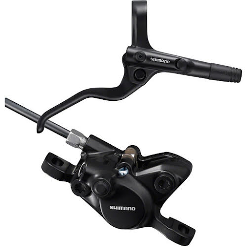 Shimano BR-MT200 Disc Brake and BL-MT201 Lever - Rear, Hydraulic, 2-Piston, Post Mount