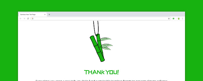 Bambeere — The browser tab that plants bamboo marquee promo image