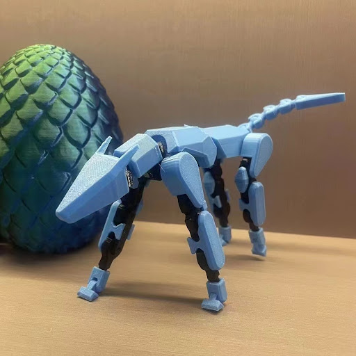 Title 4, Lucky Puppet Joint Movable 3D Printing Doll Ang...