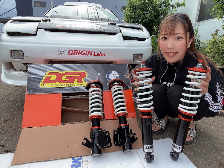 180SXの180sx・ドリフト女子・スポーツカー女子・サーキット女子・整備女子に関するカスタム事例の投稿画像1枚目