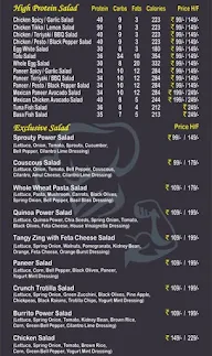 Pro-Diet Kitchen menu 1