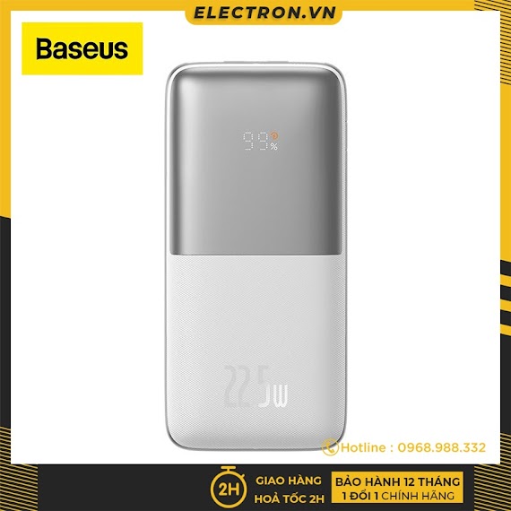 Pin Dự Phòng Sạc Nhanh Thế Hệ Mới Baseus Bipow Pro Digital Display Fast Charge Power Bank 20W/22.5W