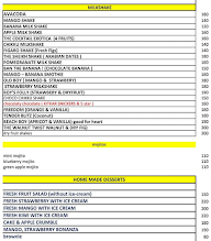 Fuel Juice & Pasta Bar menu 7