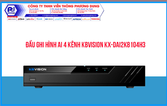 Đầu Ghi Kbvision Kx - Dai2K8104H3 - Hàng Chính Hãng