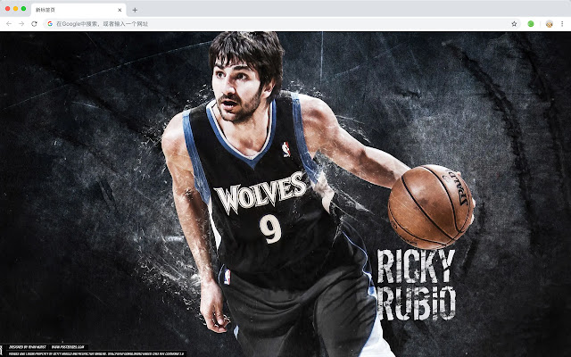 Ricky Rubio New Tab & Wallpapers Collection