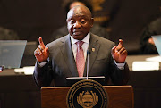 President Cyril Ramaphosa will make a special appearance in parliament next week. File photo.