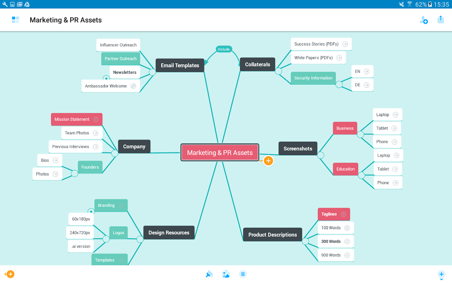 Mindmeister Mind Mapping Android Apps On Google Play