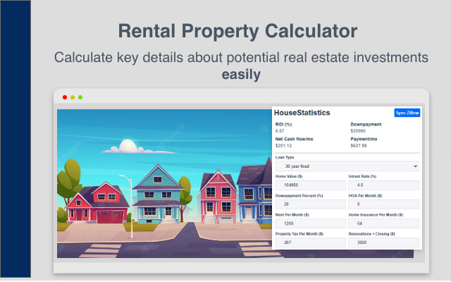 HouseStatistics chrome extension