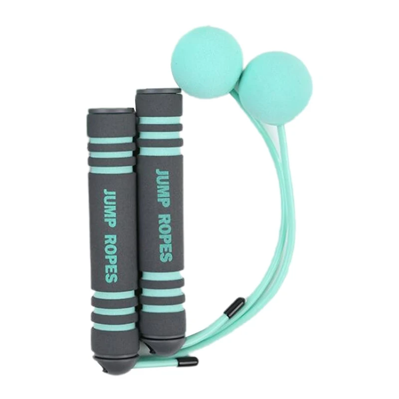 Manufacturers Cordless Skipping Rope Stainless Steel Double Bearing PVC No Rope EVA Sponge Ball Skipping for Fitness Tra