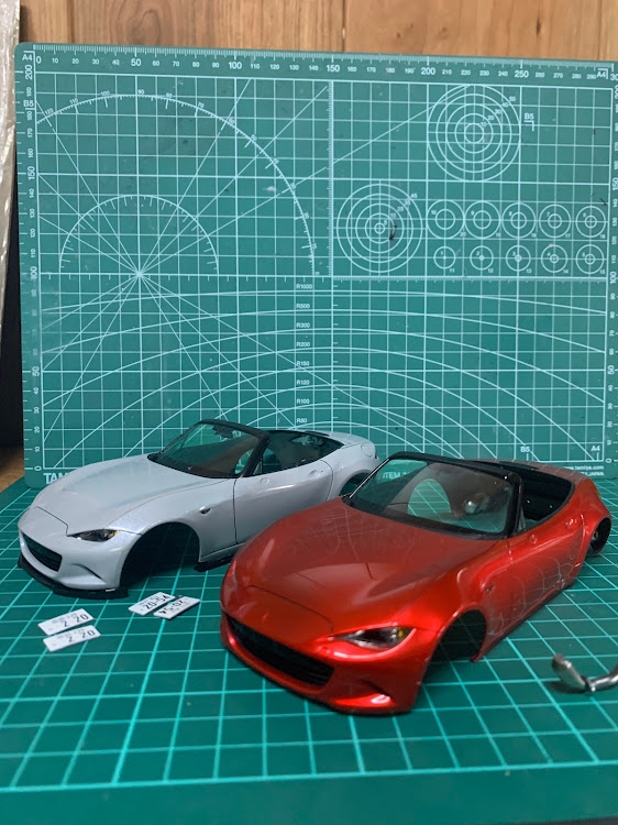 ロードスターの愛車再現・プラモデルで再現・プラモデルに関するカスタム事例の投稿画像13枚目