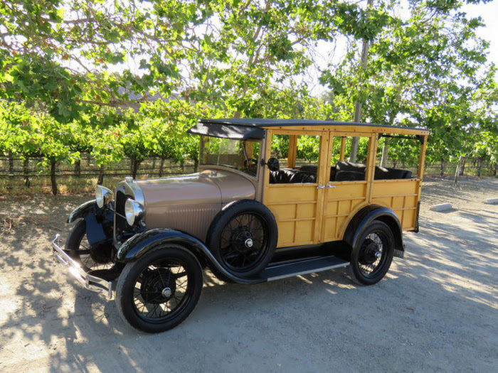 Picture of 1929 Ford Model A Station Wagon - The Original Woodie Wagon