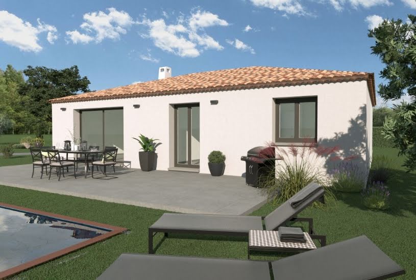  Vente Terrain + Maison - Terrain : 497m² - Maison : 90m² à Manosque (04100) 