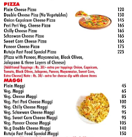 Rutuja Fast Food menu 2