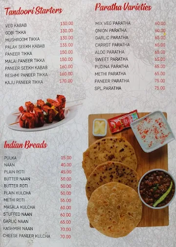 Krishna's Dosa Kadai menu 