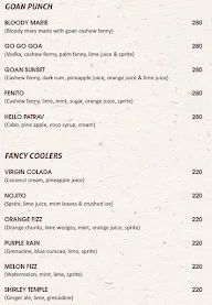 Joecons Garden Restaurant menu 3