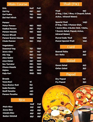 Puchchu Restaurant Corner menu 2