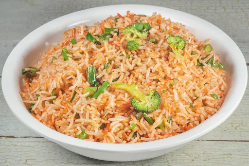 Veg Triple Schezwan Fried Rice