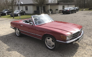 Mercedes Sl 450 Rent København