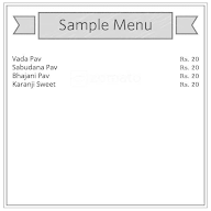 Annapurna Snacks menu 1