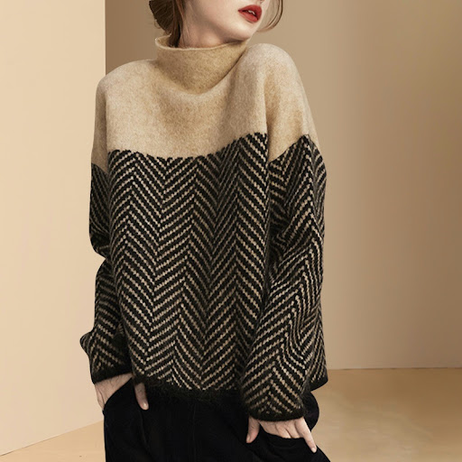 Title 3, Fashion New Womens Wool Turtleneck Sweater Women