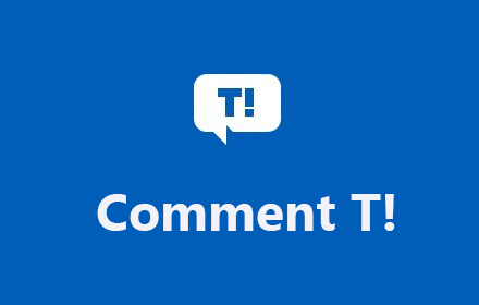 Comment T! small promo image