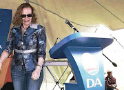 Helen Zille campaigning for the DA in Oudtshoorn on January 19 2019.