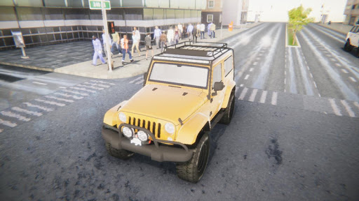 American SUV Traffic Racer 2018