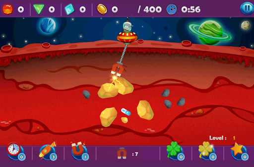 無料街机Appの金鉱山スペース惑星|記事Game
