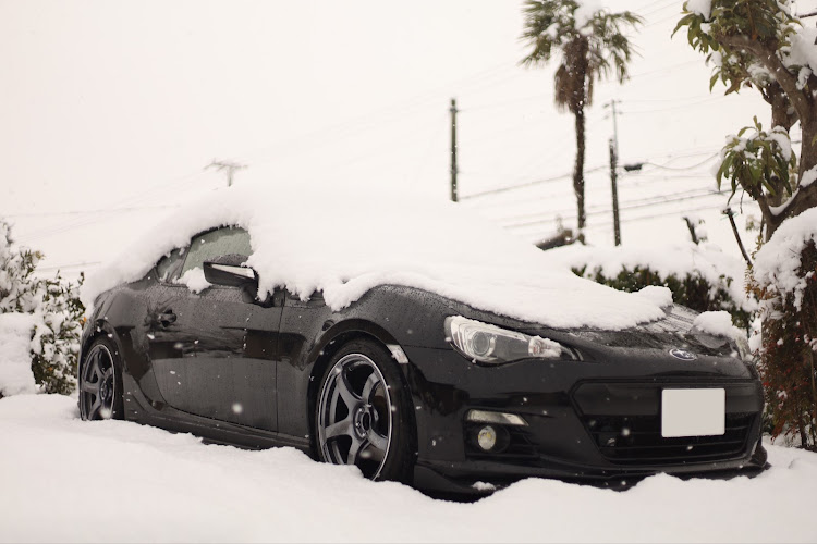 BRZの86BRZ・ADVAN・TC-4・EOS RP・雪に関するカスタム事例の投稿画像1枚目