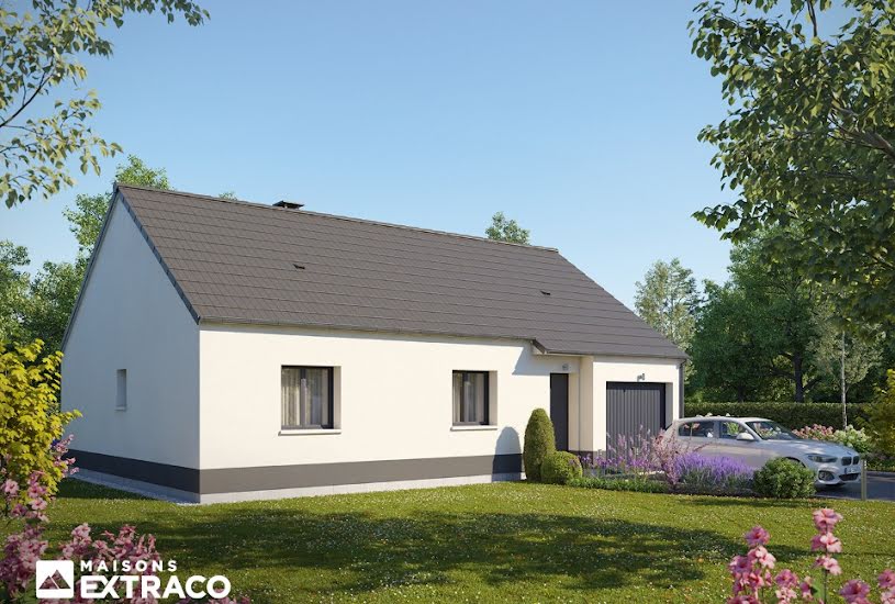  Vente Terrain + Maison - Terrain : 746m² - Maison : 74m² à Fourges (27630) 