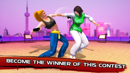 download Fighting Girls Karate Battle Arena 3D free
