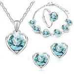 Silver sea blue