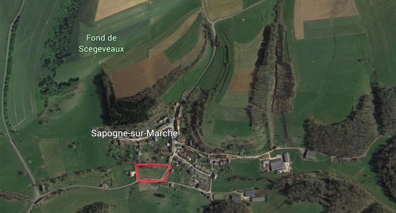 Vente terrain  5477 m² à Sapogne-sur-Marche (08370), 178 000 €