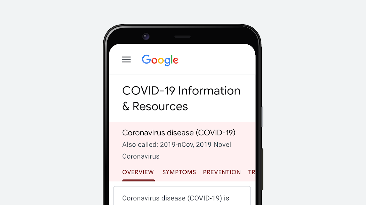 COVID-19 Information & Resources - Google