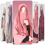 Cover Image of Télécharger Hijab Girly Muslimah Wallpapers 1.2 APK