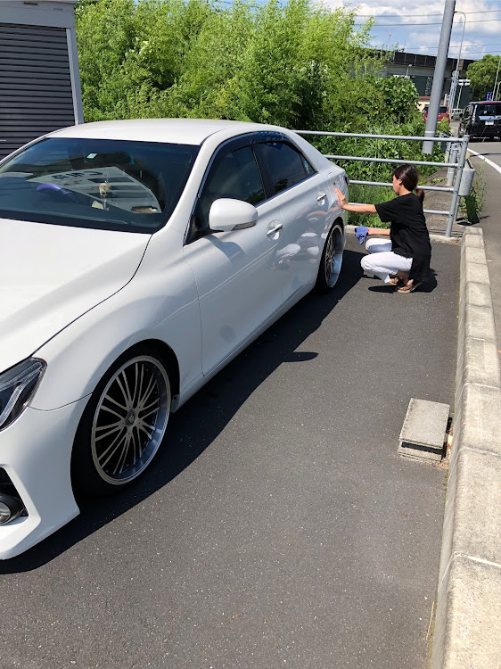 マークX G'sのマークX・洗車した！・あっいね〜に関するカスタム事例の投稿画像1枚目