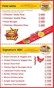 Nothing But Chicken menu 3