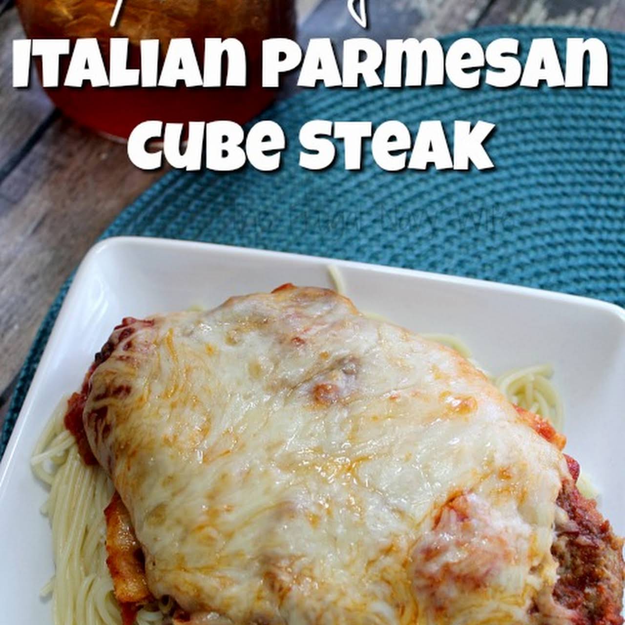 Cube Steak Recipes - Italian Parmesan Crusted Steak