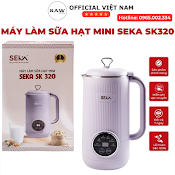 Máy Làm Sữa Hạt Kaw - Seka Sk320 600Ml, 600W 6 Chức Năng - Hàng Chính Hãng