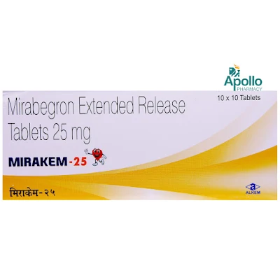 Mirakem 25 ER Tablet 10's