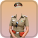 Woman Police Suit Photo Editor icon