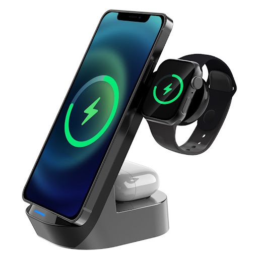 Title 3, Foldable 3-in-1 Wireless Charger Vertical Stand...