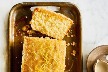 Vegan Lemon Drizzle Pound Cake